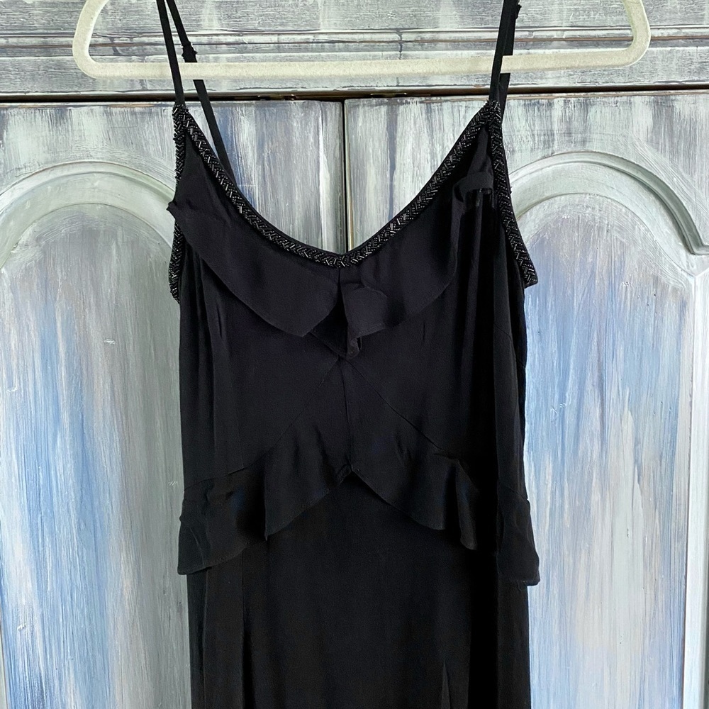TANYA BEADED MAXI DRESS - BLACK - Picture 6 of 14